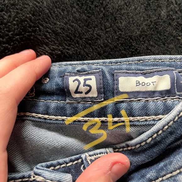 Jeans for sale! Miss me, American eagle, sliver - Picture 2 of 12